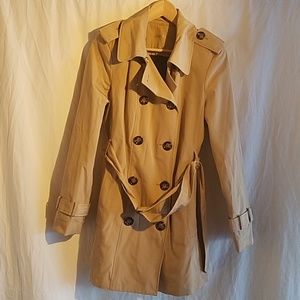 Calvin Klein raincoat with free scarf!
